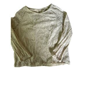 Peek Off White Lace Shirt 6-7